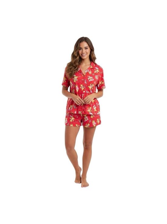 Disney Other - Disney Winnie the Pooh Red Valentine Pajama Short Set Extra Large